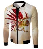 Tokyo Ghoul Bringing It All Out Cool Tokyo Ghoul Anime Promo White Hoodie - Jacket