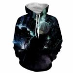 Tokyo Ghoul Cosplay Hoodie - Juuzou Suzuya 3D Graphic Hoodie