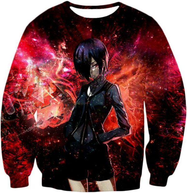 Tokyo Ghoul Cute Ghoul Touka Kirishima Winged Kagune Hoodie  - Anime Hoodie - Sweatshirt