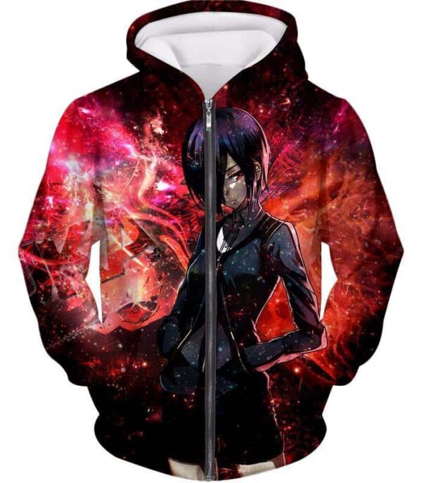 Tokyo Ghoul Cute Ghoul Touka Kirishima Winged Kagune Hoodie  - Anime Hoodie - Zip Up Hoodie