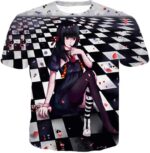 Tokyo Ghoul Cute Juuzou Suzuya Dressed Female Anime Promo Hoodie - T-Shirt