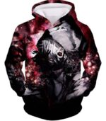 Tokyo Ghoul Ghoul Cannibal Ken Kaneki Cool Printed Hoodie