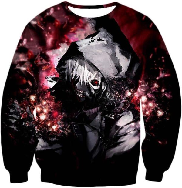 Tokyo Ghoul Ghoul Cannibal Ken Kaneki Cool Printed Hoodie - Sweatshirt