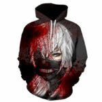 Tokyo Ghoul Hoodie - Bloody Kaneki Hoodie