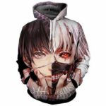 Tokyo Ghoul Hoodie - Kaneki Before And After Ghoul Hoodie