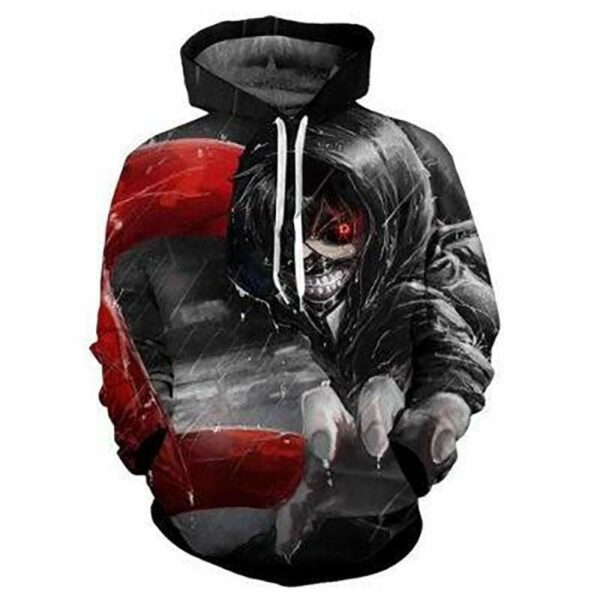 Tokyo Ghoul Hoodie - Kaneki Clawing Hoodie