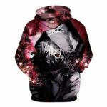 Tokyo Ghoul Hoodie - Ken Kaneki Red Splatter Hoodie