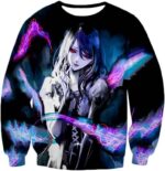 Tokyo Ghoul Hoodie - Tokyo Ghoul  Beauty Rize Kamishiro Super Cute Hoodie - Sweatshirt