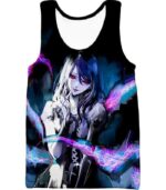 Tokyo Ghoul Hoodie - Tokyo Ghoul  Beauty Rize Kamishiro Super Cute Hoodie - Tank Top