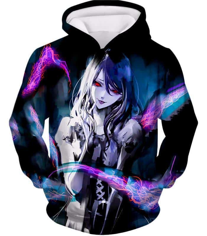 Tokyo Ghoul Hoodie - Tokyo Ghoul  Beauty Rize Kamishiro Super Cute Hoodie