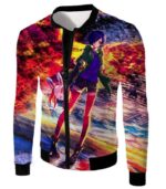 Tokyo Ghoul Hoodie - Tokyo Ghoul Cute Anime Girl Touka Kirishima Art Printed Hoodie - Jacket