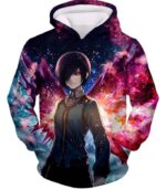 Tokyo Ghoul Hoodie - Tokyo Ghoul Girl Touka Kirishima Graphic Action Hoodie - Hoodie