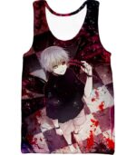 Tokyo Ghoul Hoodie - Tokyo Ghoul One Eyed Ghoul King Ken Kaneki Anime  Hoodie - Tank Top