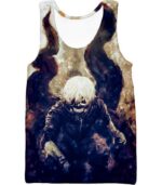 Tokyo Ghoul Hoodie - Tokyo Ghoul Powerful Anime Hero Ken Kaneki Aka Black Reaper Hoodie - Tank Top