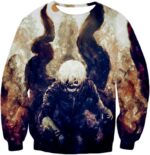 Tokyo Ghoul Hoodie - Tokyo Ghoul Powerful Anime Hero Ken Kaneki Aka Black Reaper Hoodie - Sweatshirt