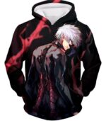 Tokyo Ghoul Hoodie - Tokyo Ghoul Super Ghoul Ken Kaneki The Black Reaper Hoodie - Hoodie