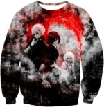 Tokyo Ghoul Hoodie - Tokyo Ghoul Super Tokyo Ghoul Anime Fan Art Graphic Hoodie - Sweatshirt