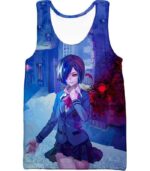 Tokyo Ghoul Hoodie - Touka Kirishima Promo Hoodie Tokyo Ghoul Merch - Tank Top