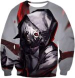 Tokyo Ghoul Kaneki Ken Zip Up Hoodie - Tokyo Ghoul 3D Zip Up Hoodies And Clothing Hoodie - Sweatshirt