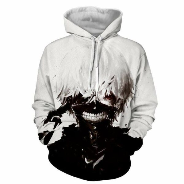 Tokyo Ghoul Kaneki Manga Pullover Hoodie - Ken Kaneki Hoodie