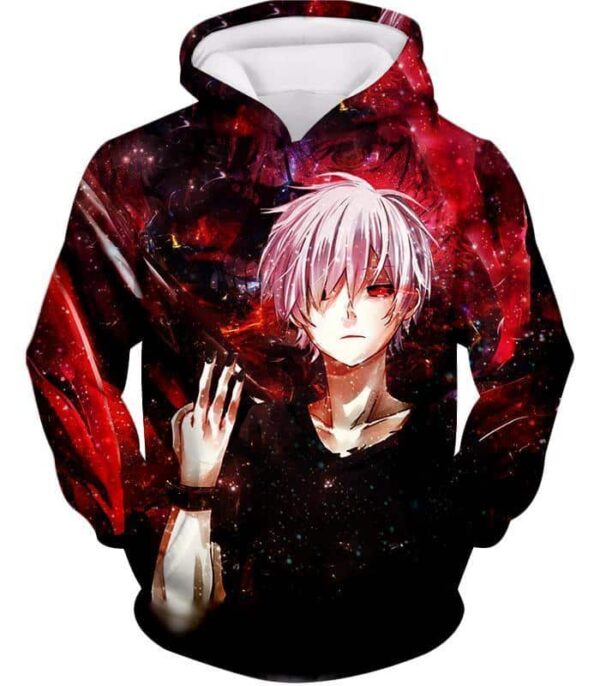 Tokyo Ghoul Ken Kaneki Ghoul Promo Hoodie - Anime Hoodie