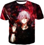 Tokyo Ghoul Ken Kaneki Ghoul Promo Hoodie - Anime Hoodie - T-Shirt