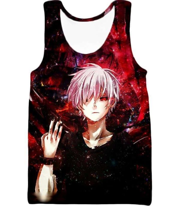 Tokyo Ghoul Ken Kaneki Ghoul Promo Hoodie - Anime Hoodie - Tank Top