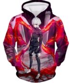 Tokyo Ghoul Ken Kaneki Kink Action Cool Anime Still Hoodie