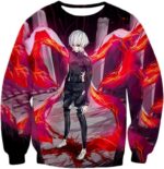 Tokyo Ghoul Ken Kaneki Kink Action Cool Anime Still Hoodie - Sweatshirt