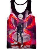 Tokyo Ghoul Ken Kaneki Kink Action Cool Anime Still Hoodie - Tank Top