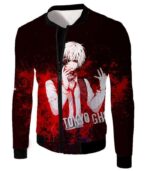 Tokyo Ghoul Ken Kaneki Tokyo Ghoul Black Promo Zip Up Hoodie - Jacket