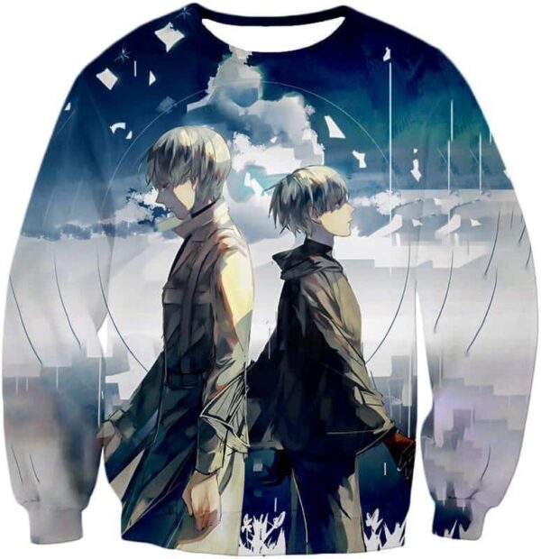 Tokyo Ghoul Legendary Arima Kishou X One Eyed Ghoul Ken Kaneki Cool Anime Zip Up Hoodie - Sweatshirt