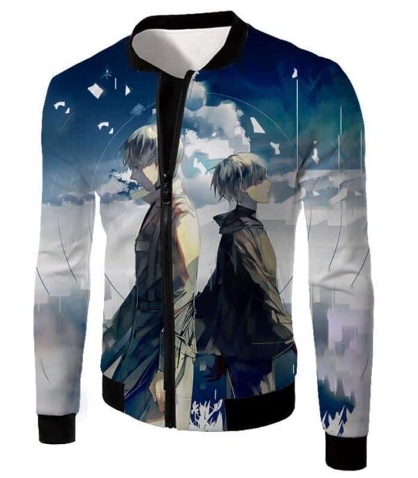 Tokyo Ghoul Legendary Arima Kishou X One Eyed Ghoul Ken Kaneki Cool Anime Zip Up Hoodie - Jacket