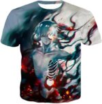 Tokyo Ghoul Losing Spirit Ken Kaneki Super Cool Anime Graphic Promo Hoodie - T-Shirt