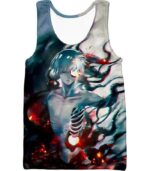 Tokyo Ghoul Losing Spirit Ken Kaneki Super Cool Anime Graphic Promo Hoodie - Tank Top