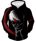 Tokyo Ghoul One Eyed Ken Kaneki Black Hoodie - Anime Hoodie - Hoodie