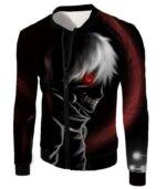 Tokyo Ghoul One Eyed Ken Kaneki Black Hoodie - Anime Hoodie - Jacket