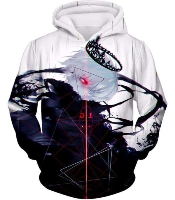 Tokyo Ghoul One Eyed King Kaneki Cool Anime Action Promo Hoodie