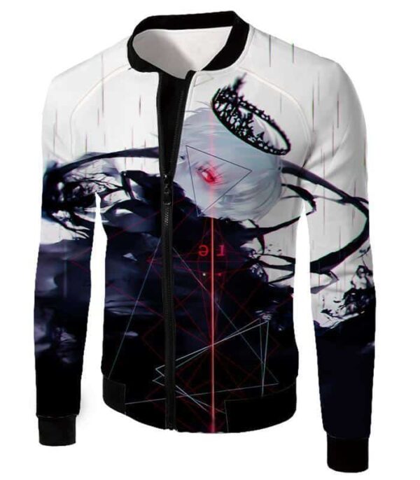 Tokyo Ghoul One Eyed King Kaneki Cool Anime Action Promo Hoodie - Jacket