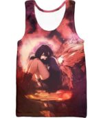 Tokyo Ghoul Protective And Caring Ghoul Kagune Winged Touka Hoodie - Tank Top