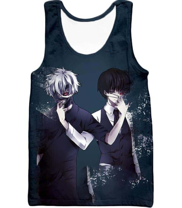 Tokyo Ghoul Season One And Two Ken Kaneki Cool Hoodie  - Anime Hoodie - Tank Top