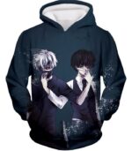 Tokyo Ghoul Season One And Two Ken Kaneki Cool Zip Up Hoodie  - Anime Hoodie - Hoodie