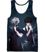 Tokyo Ghoul Season One And Two Ken Kaneki Cool Zip Up Hoodie  - Anime Hoodie - Tank Top