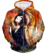 Tokyo Ghoul Super Cool Fan Art Touka Kirishima Anime Graphic Zip Up Hoodie - Zip Up Hoodie