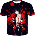 Tokyo Ghoul Super Cool Kid Juuzou Suzuya Blood Scar Pattern Anime Promo Hoodie - T-Shirt