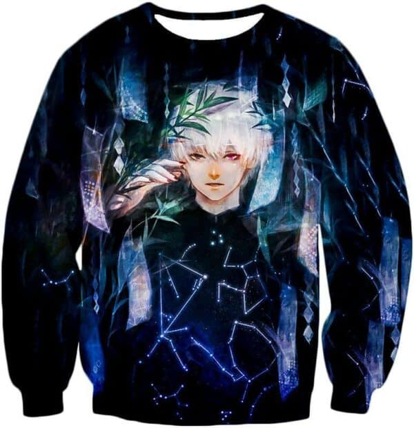 Tokyo Ghoul Tokyo Ghoul Promo Ken Kaneki Cool Graphic Printed Hoodie - Sweatshirt