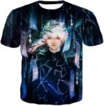 Tokyo Ghoul Tokyo Ghoul Promo Ken Kaneki Cool Graphic Printed Hoodie - T-Shirt