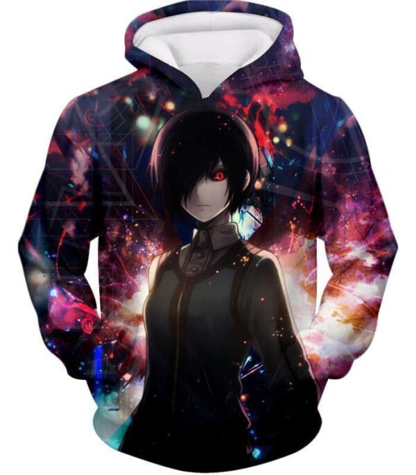 Tokyo Ghoul Touka Kirishima Ghoul Promo Hoodie - Anime Hoodie - Hoodie