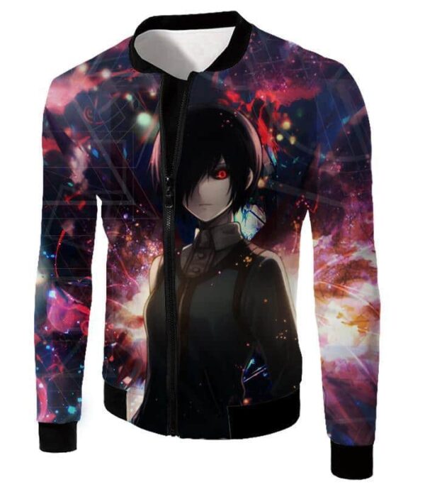 Tokyo Ghoul Touka Kirishima Ghoul Promo Hoodie - Anime Hoodie - Jacket