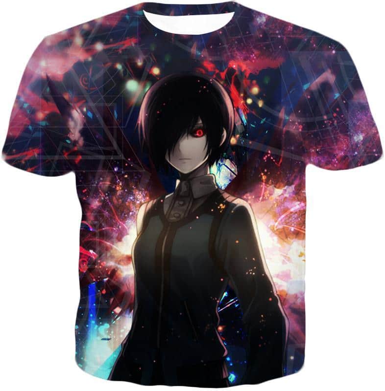 Tokyo Ghoul Touka Kirishima Ghoul Promo Hoodie - Anime Hoodie - T-Shirt